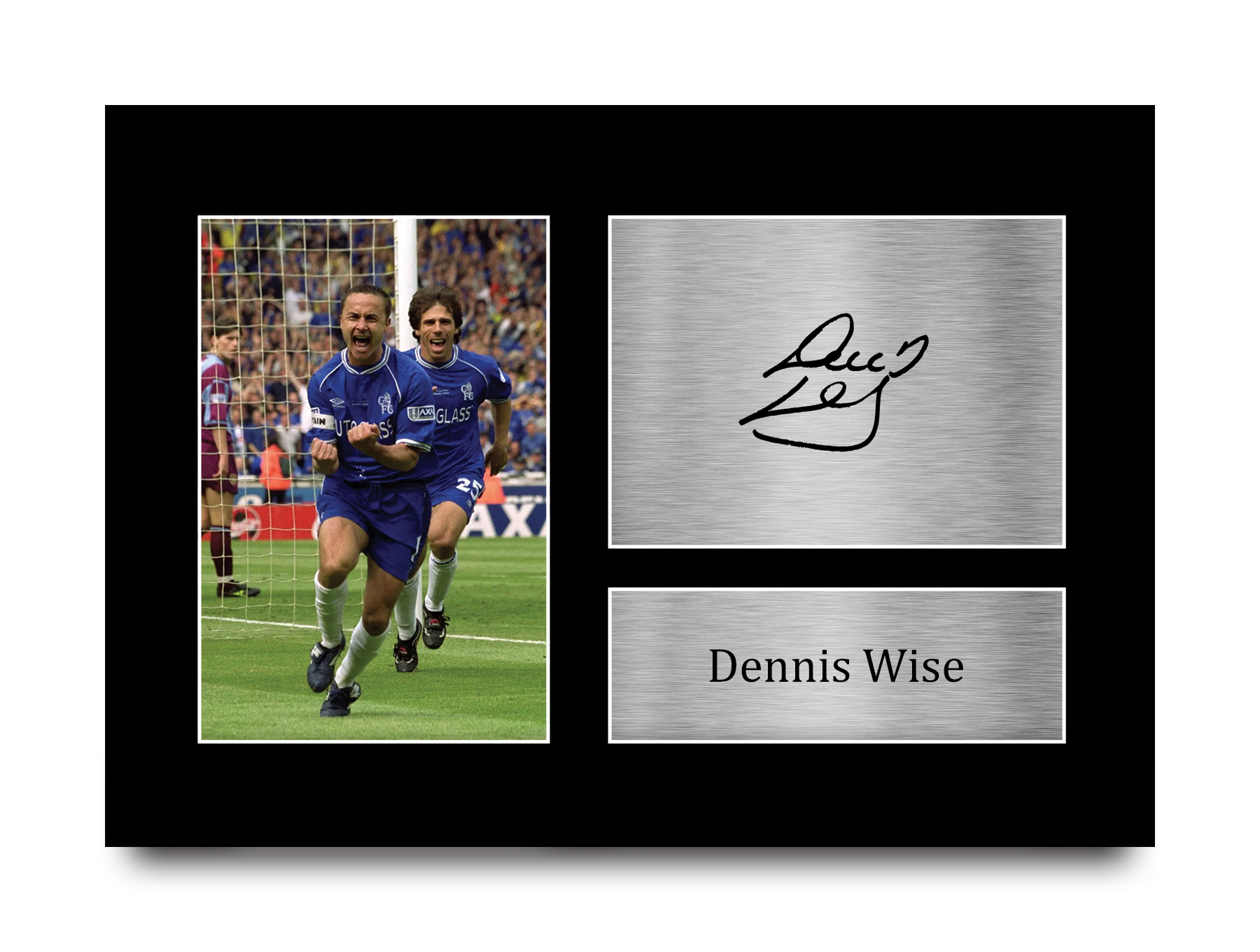 Autógrafo impreso de Dennis Wise gran idea de regalo foto A4 para fanáticos del fútbol - Imagen 10 de 17