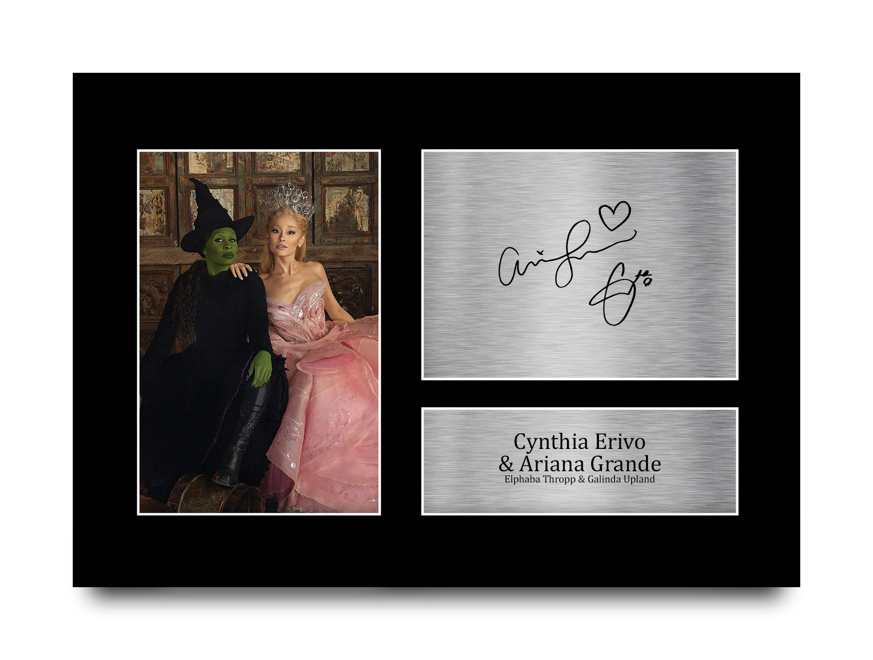 Cynthia Erivo & Ariana Grande Wicked Gifts Signed Photo Print for Movie Fans - Picture 10 of 17