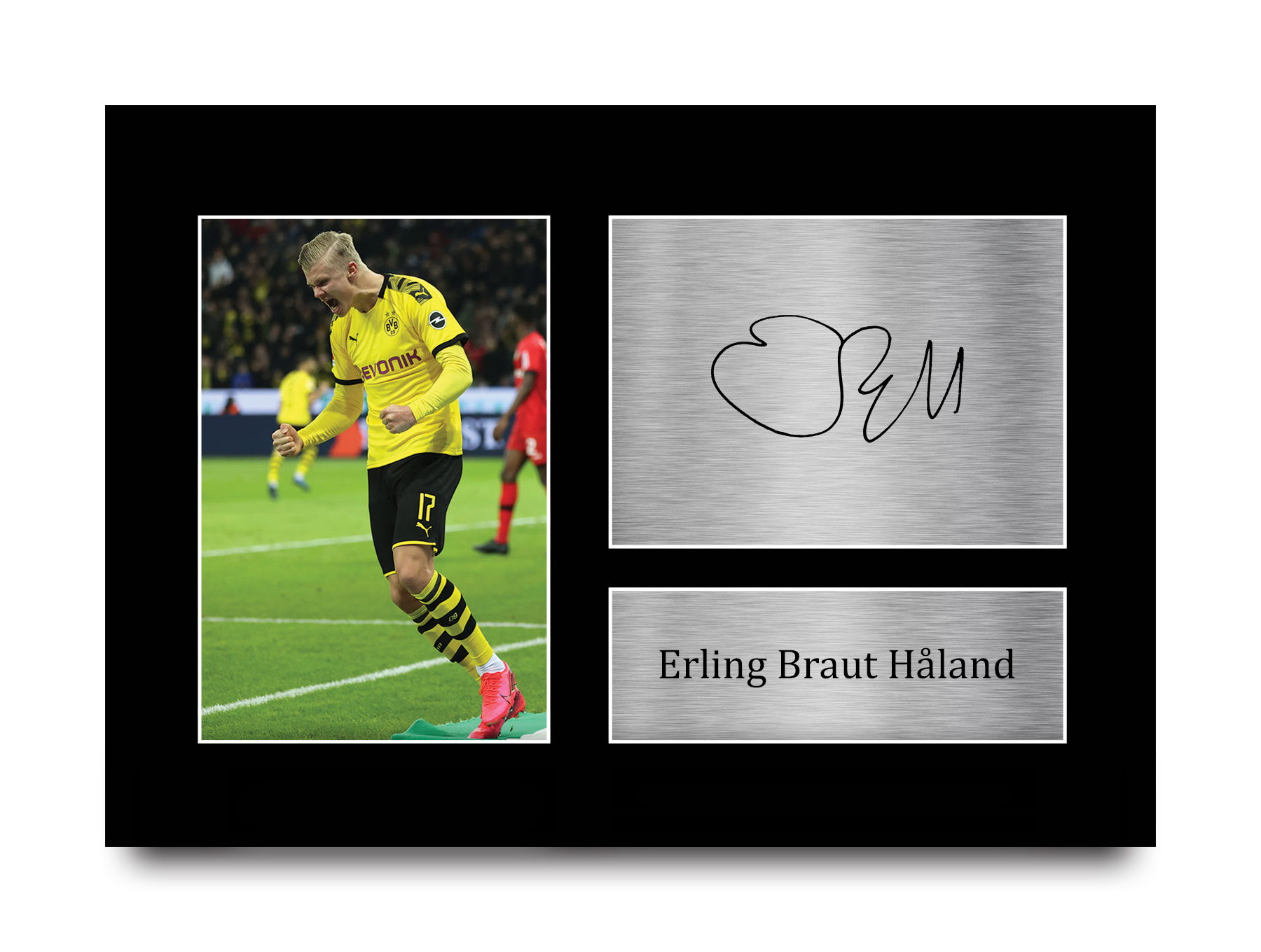 Erling Haaland A4 Borussia Dortmund Printed Autographed Picture for Football Fan - Picture 10 of 24