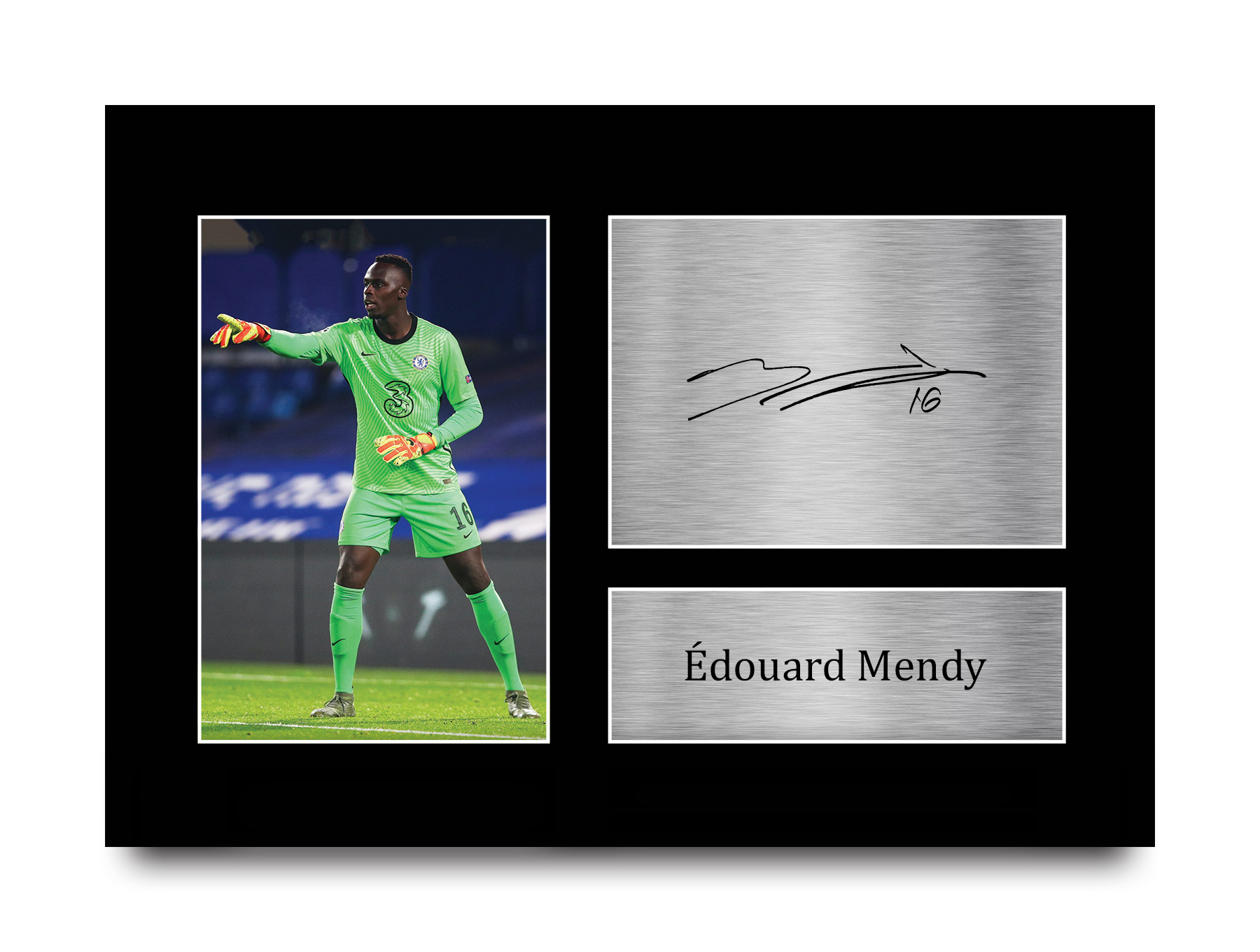 Chelsea Edouard Mendy A4 Print