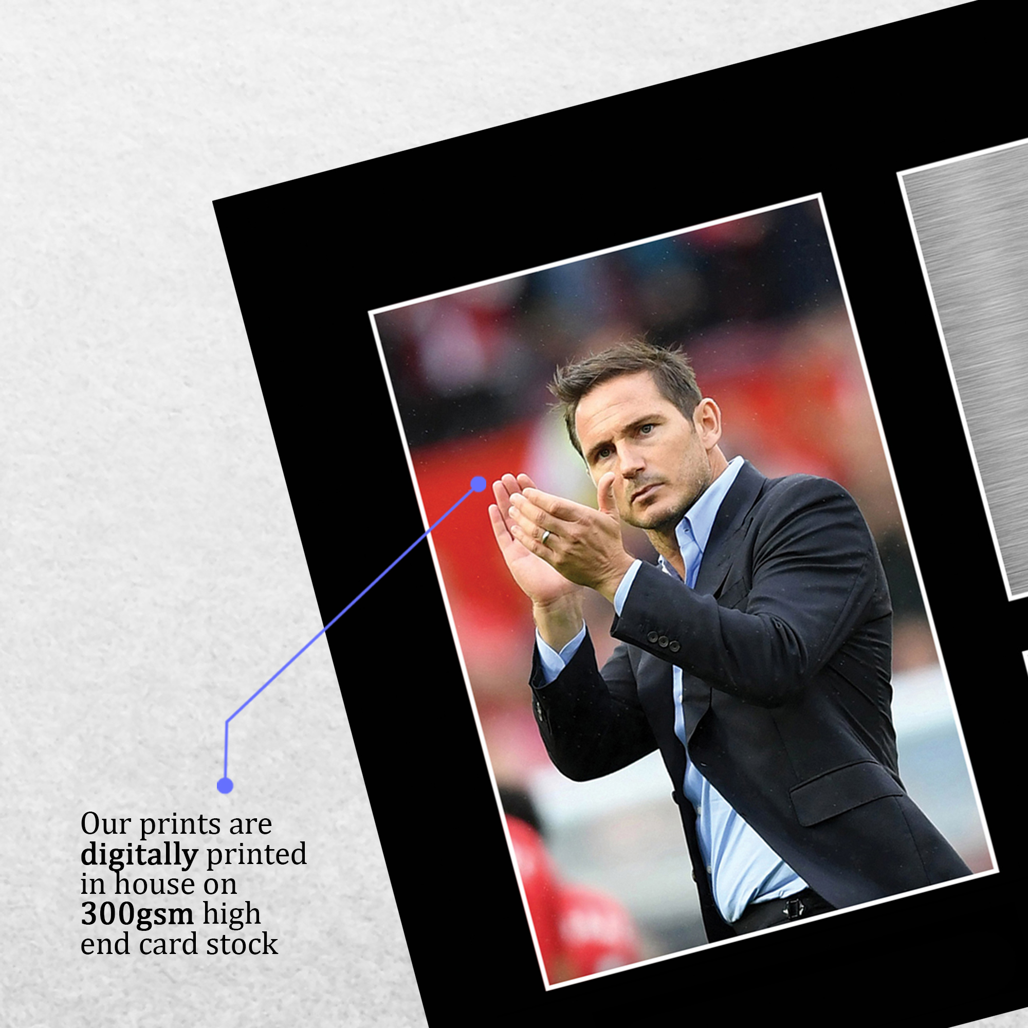 Frank Lampard Signed Printed Autograph A4 Photo Wall Art Gift For a Chelsea Fan - Imagen 5 de 17