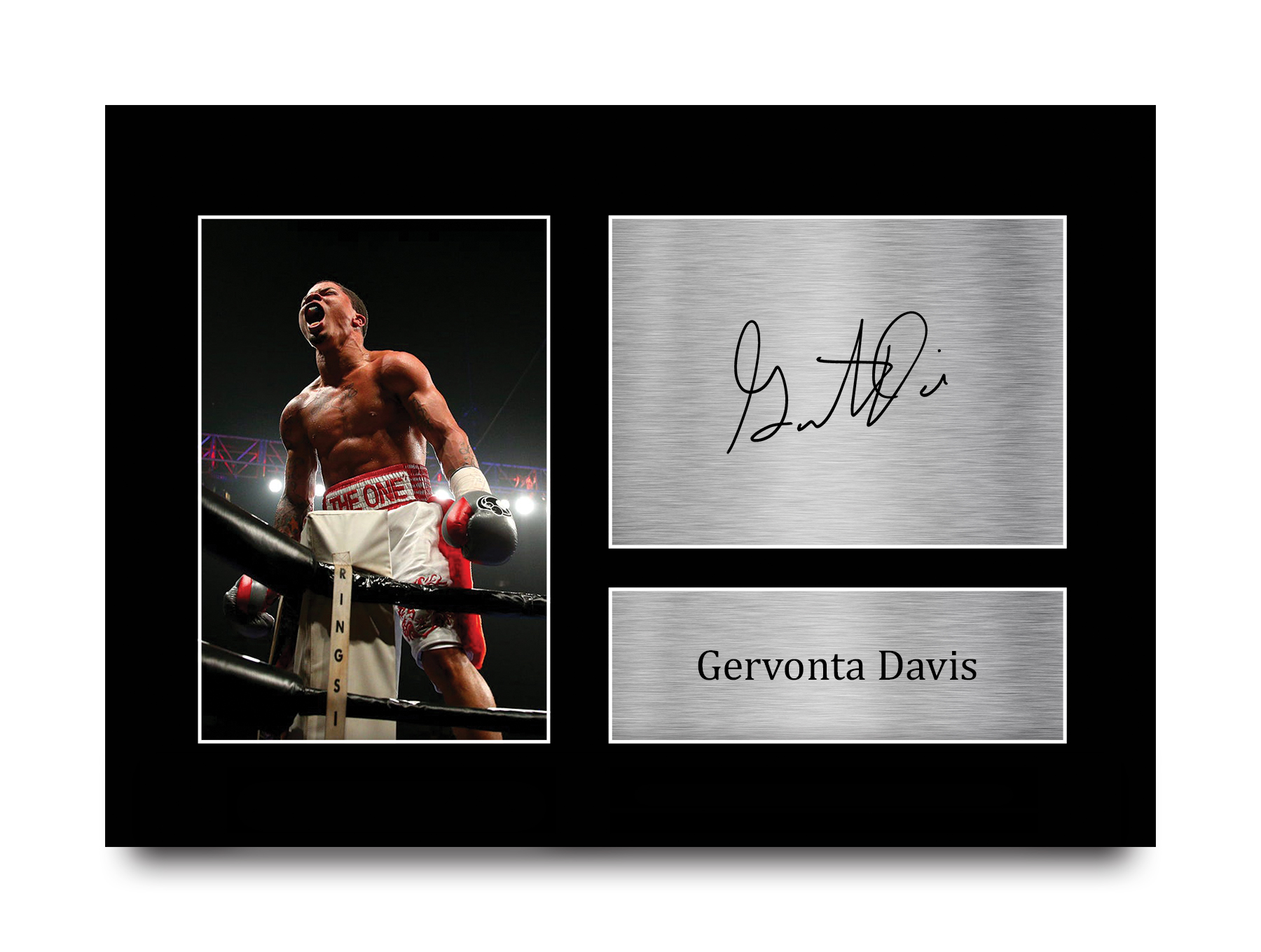 Gervonta Davis A4 Boxing Gift Idea Signed Autograph Photo Prints to Boxer Fans - Picture 10 of 17