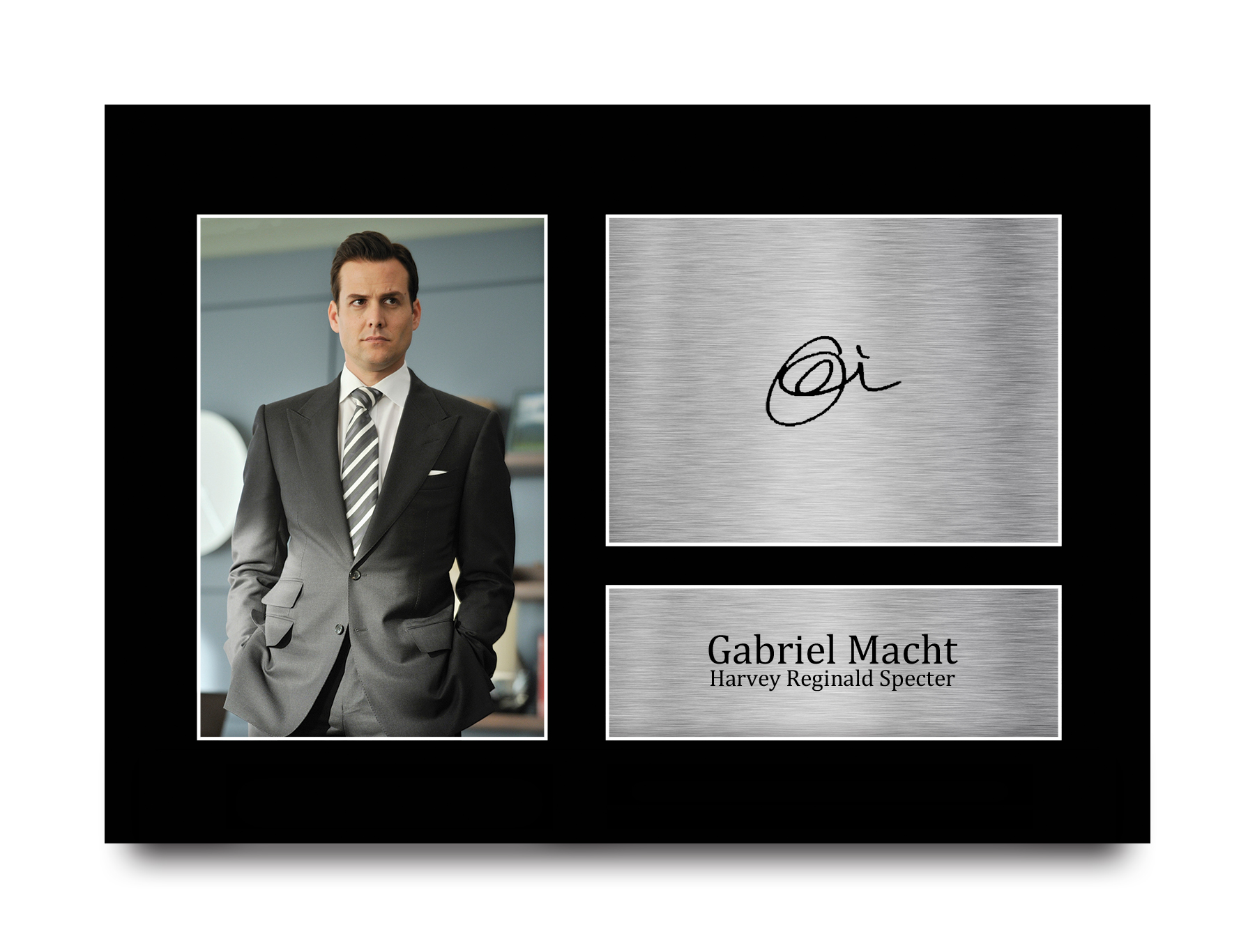 Gabriel Macht Suits Cool Gift Idea Printed Framed Autograph Picture for TV Fans - Bild 17 von 24