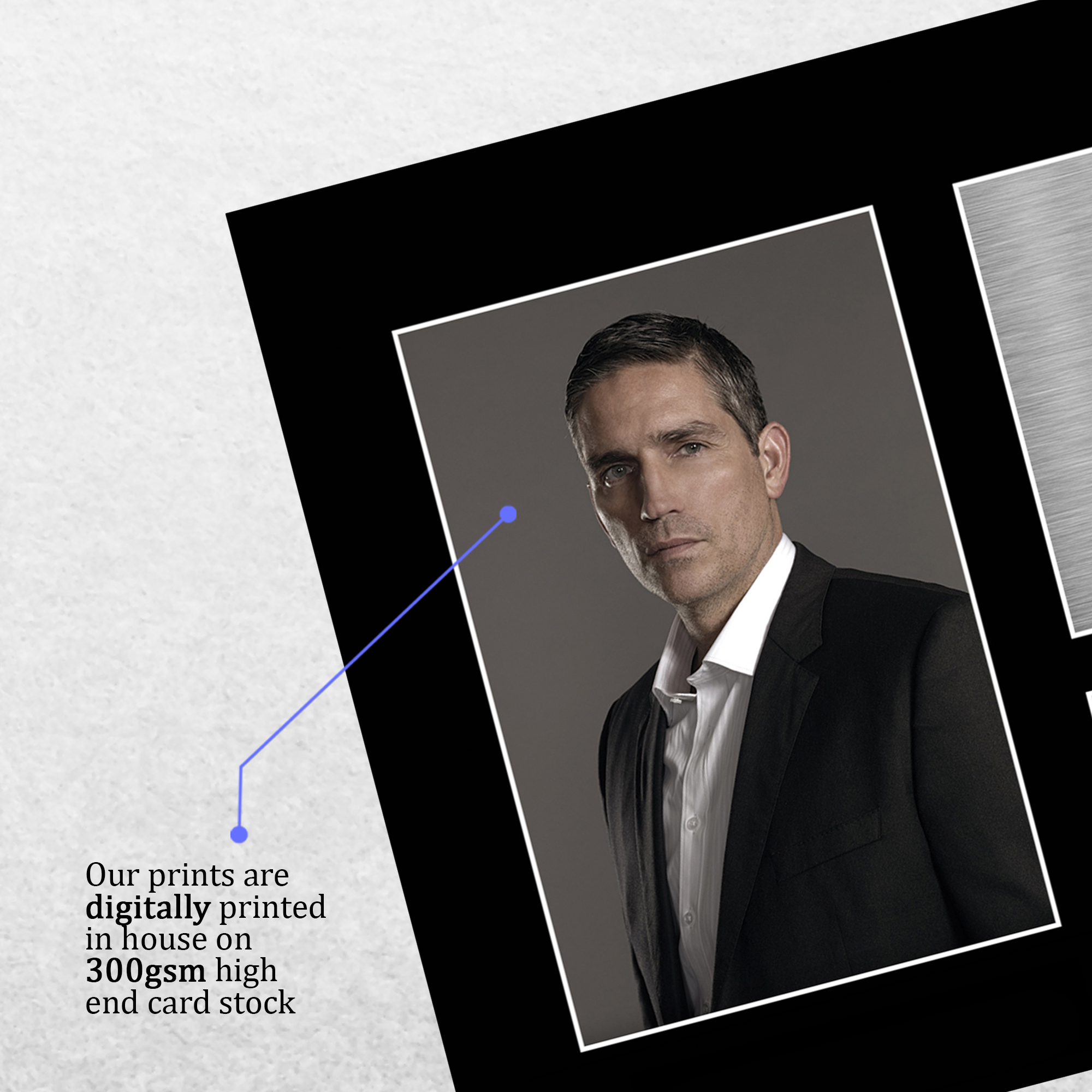 Jim Caviezel Person of Interest Printed Signed Autograph