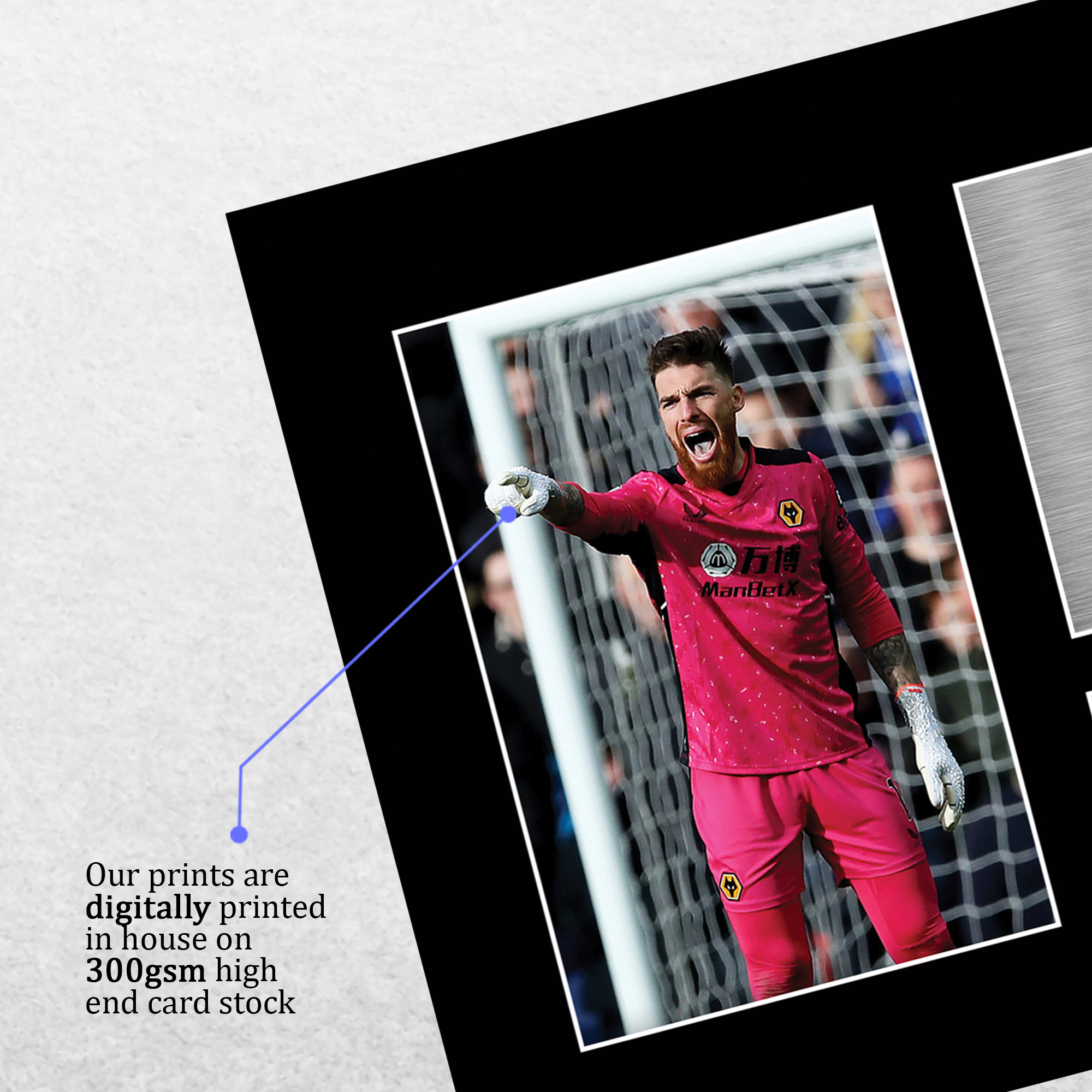 Jose Sa Wolves Excellent Gift Ideas Printed Autograph Picture for Football Fans - Imagen 13 de 17
