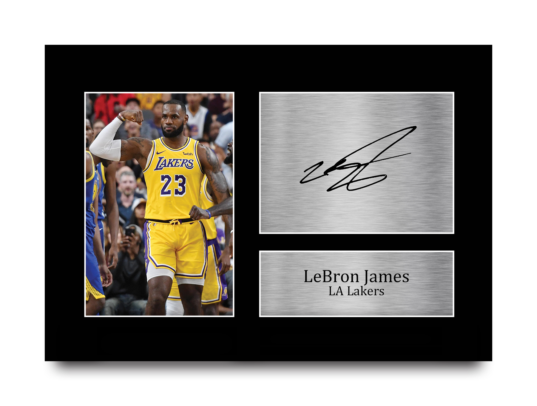 lebron james signed 8x10