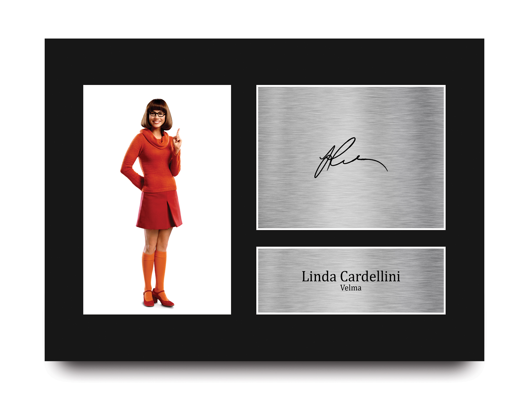 Linda Cardellini Scooby-Doo Velma Signed Autograph Picture Print for Movie Fan