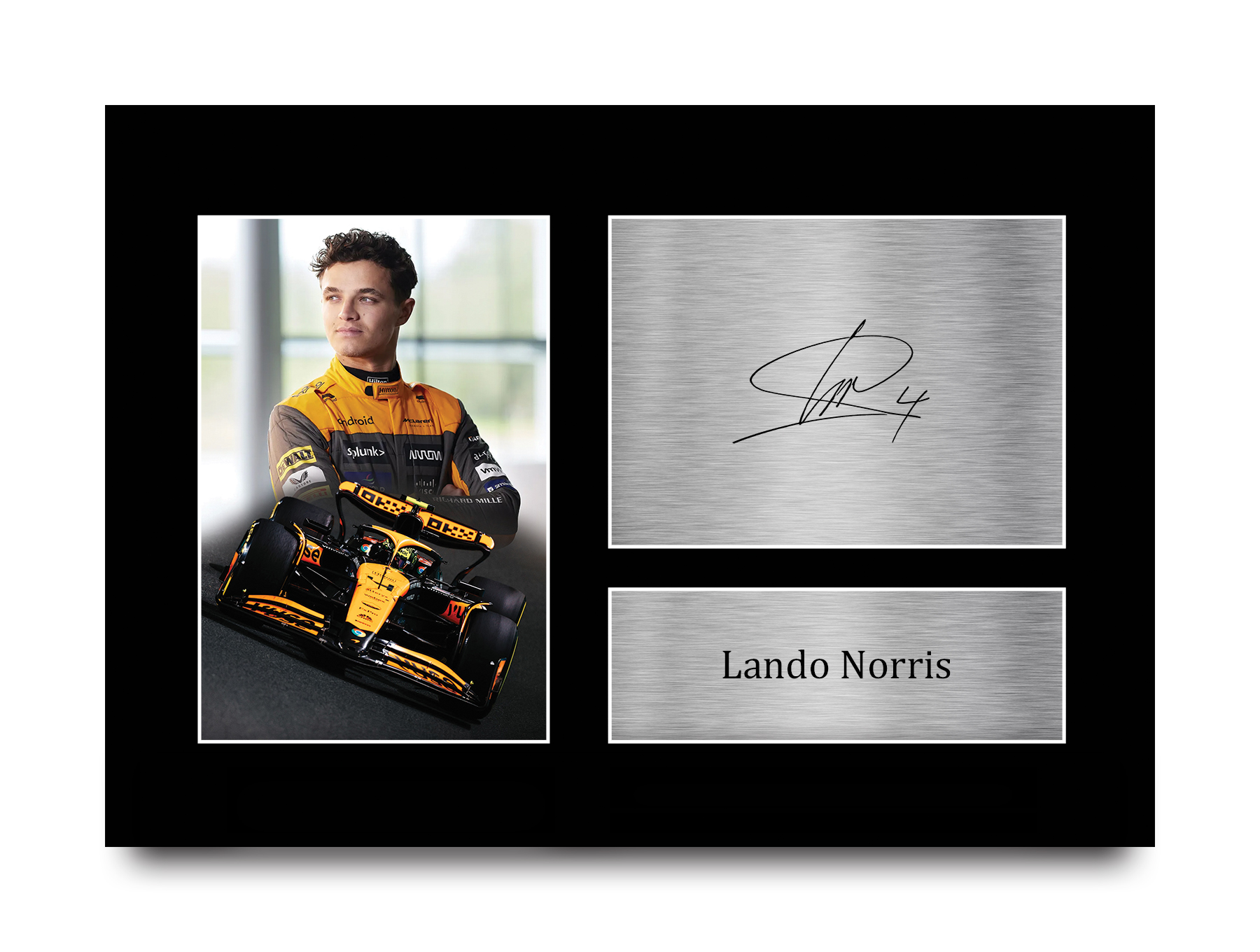 Lando Norris McLaren Cool Gift Idea Framed Photo Prints for Fans of F1 Formula 1 - Picture 9 of 31