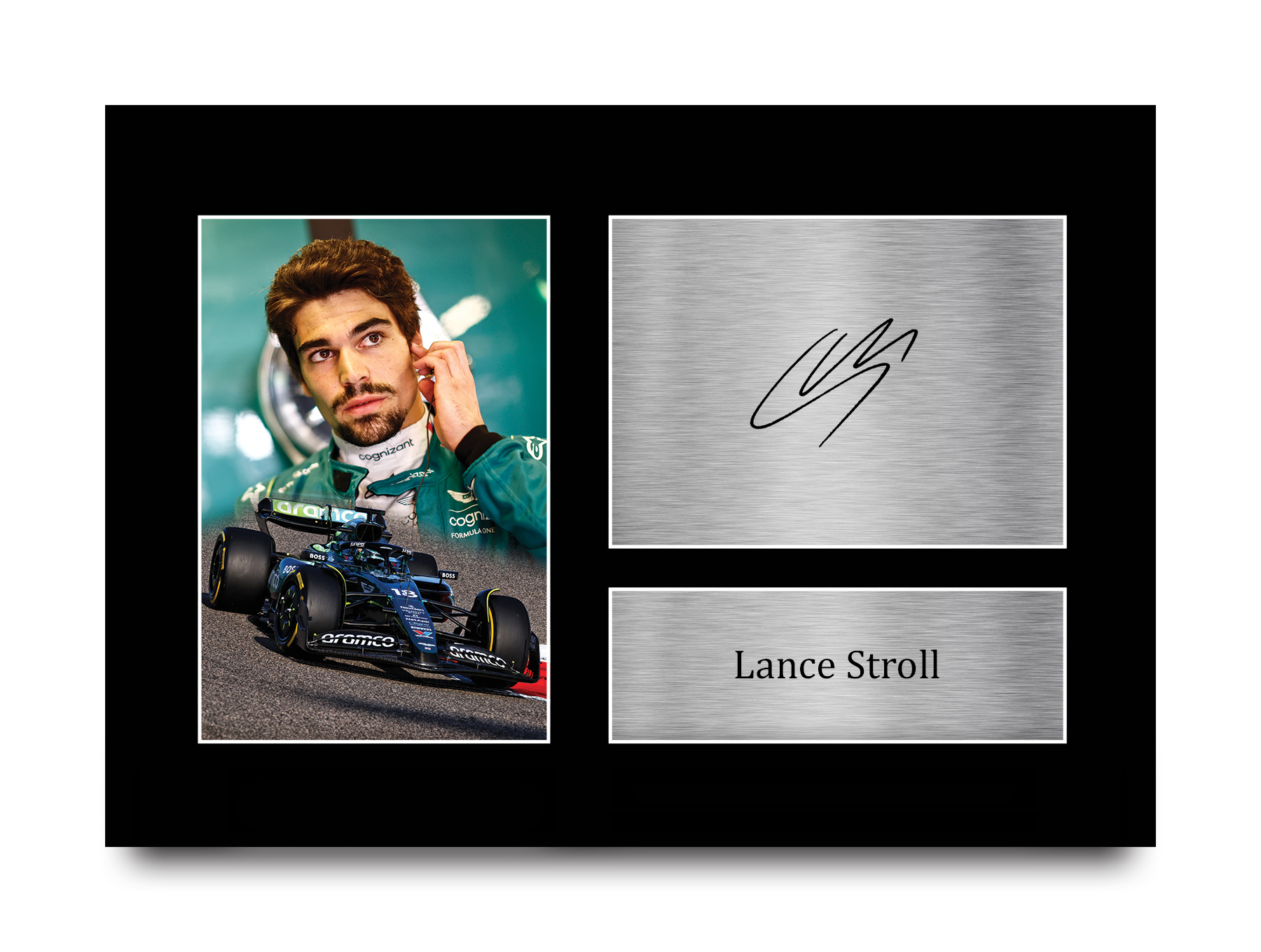 Lance Stroll Aston Martin Gift Idea Framed Photo Prints for Fans of F1 Formula 1 - Picture 10 of 17