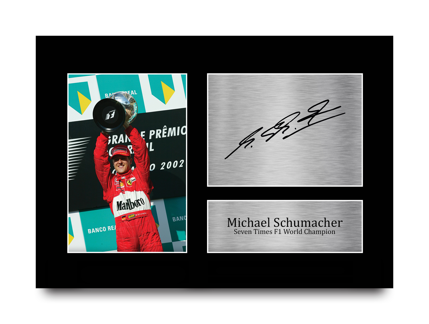 Michael Schumacher Signed Pre Printed Autograph A4 Photo Gift For a F1 Fan - Picture 2 of 24