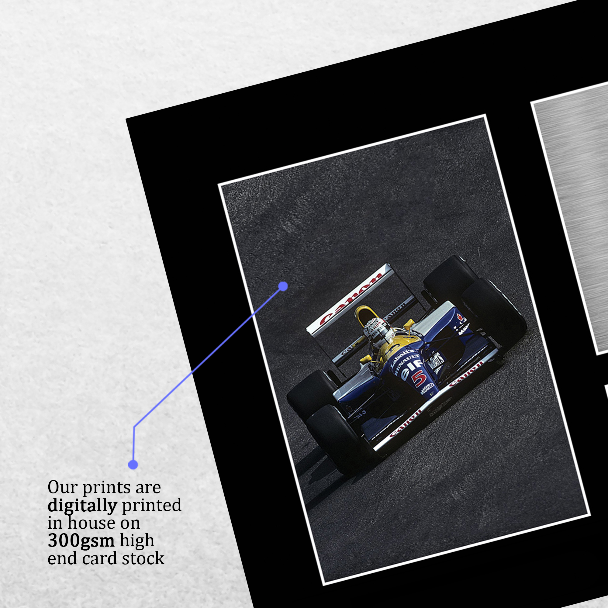 Nigel Mansell Formula 1 Gift Signed A4 Photo Prints for Fans of F1 Formula 1 - Picture 13 of 17