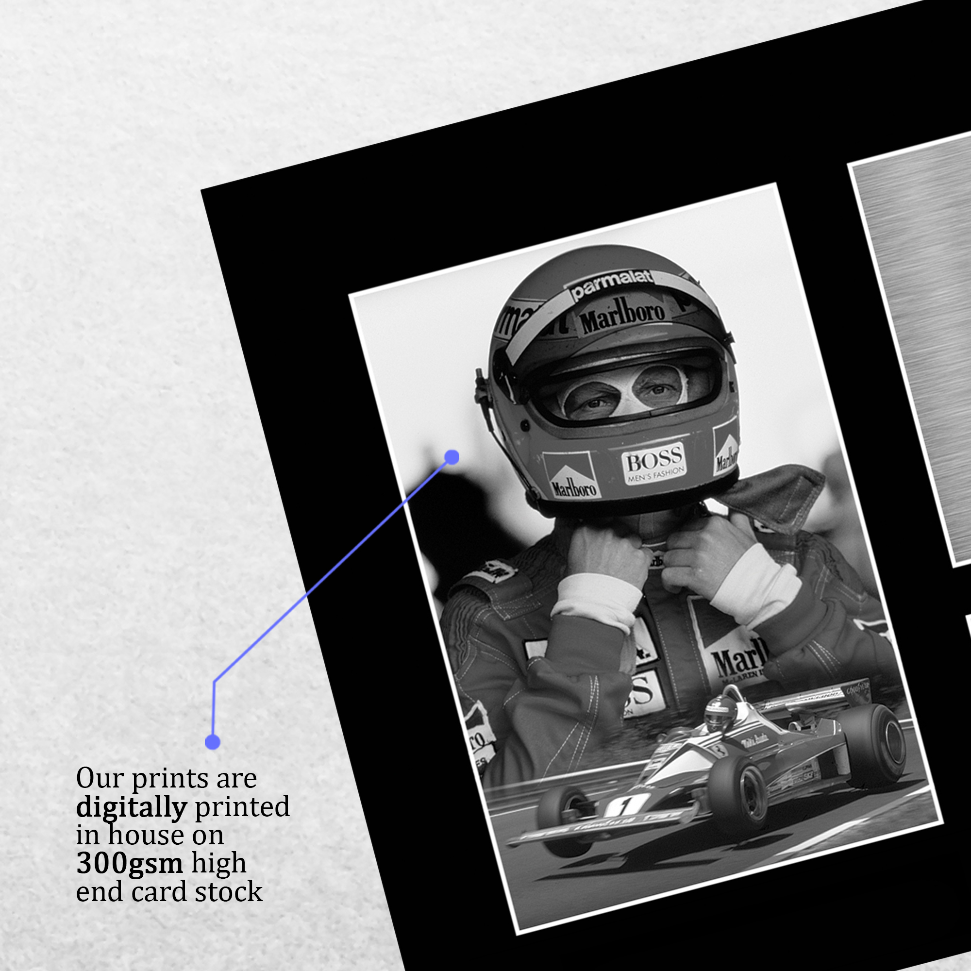 Niki Lauda Formula 1 fantastica idea regalo stampe fotografiche firmate per appassionati di F1 Formula 1 - Foto 13 di 17