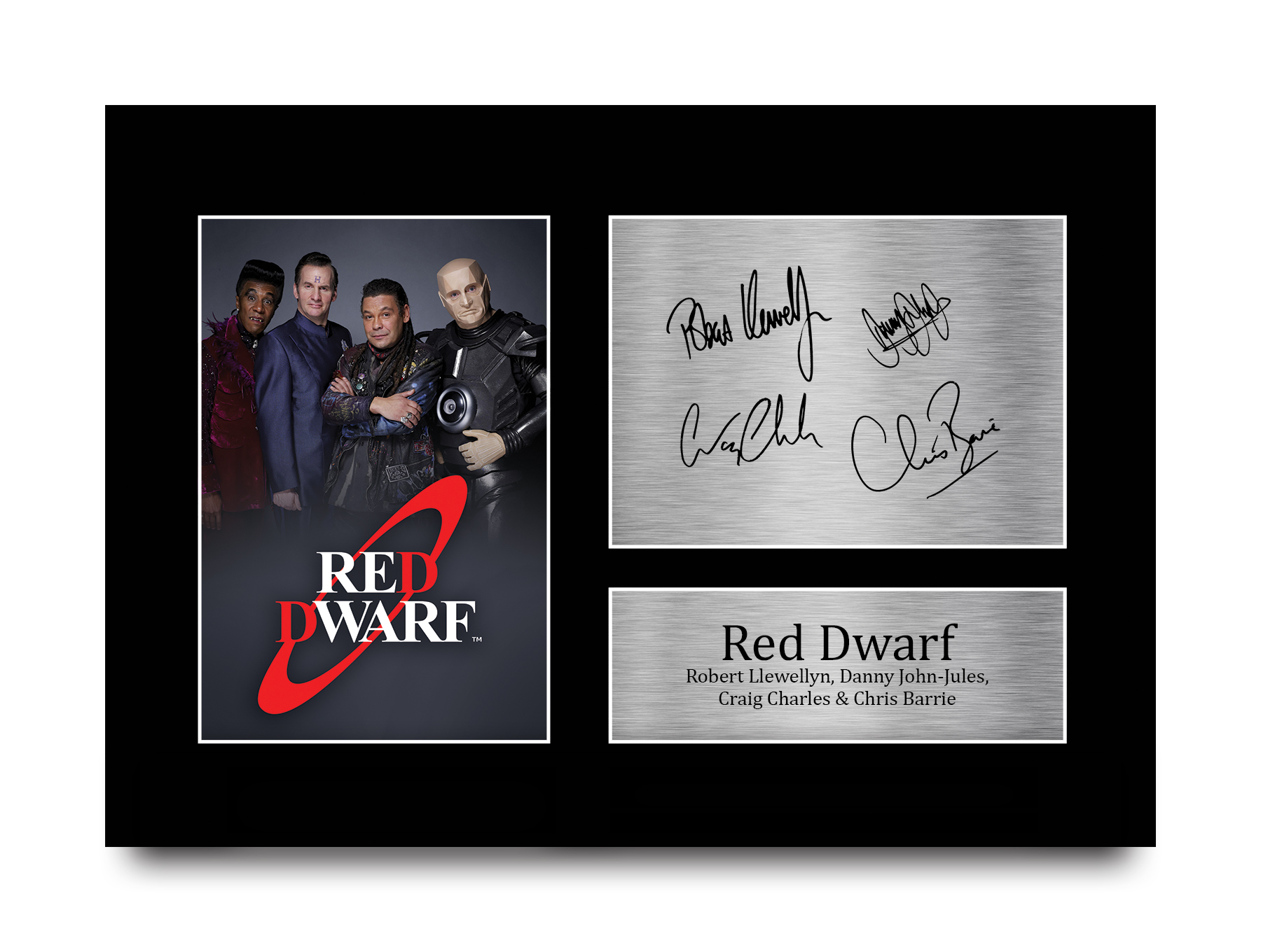 Craig Charles Chris Barrie Robert Llewellyn Danny John-Jules A4 Poster for Fan - Picture 10 of 17