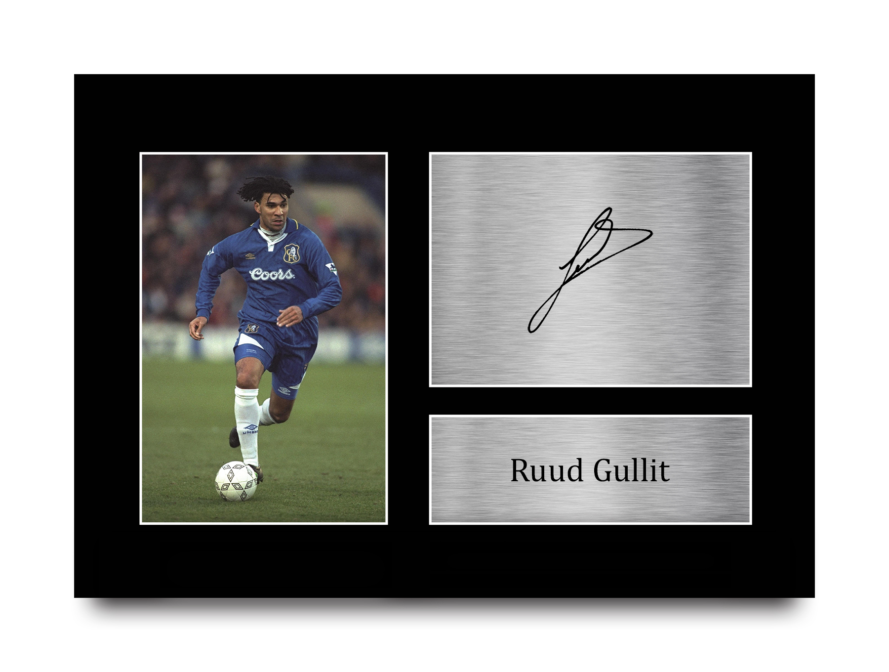 Ruud Gullit Gran Idea de Regalo Autógrafo Impreso Imagen A4 para Aficionados al Fútbol - Imagen 10 de 17