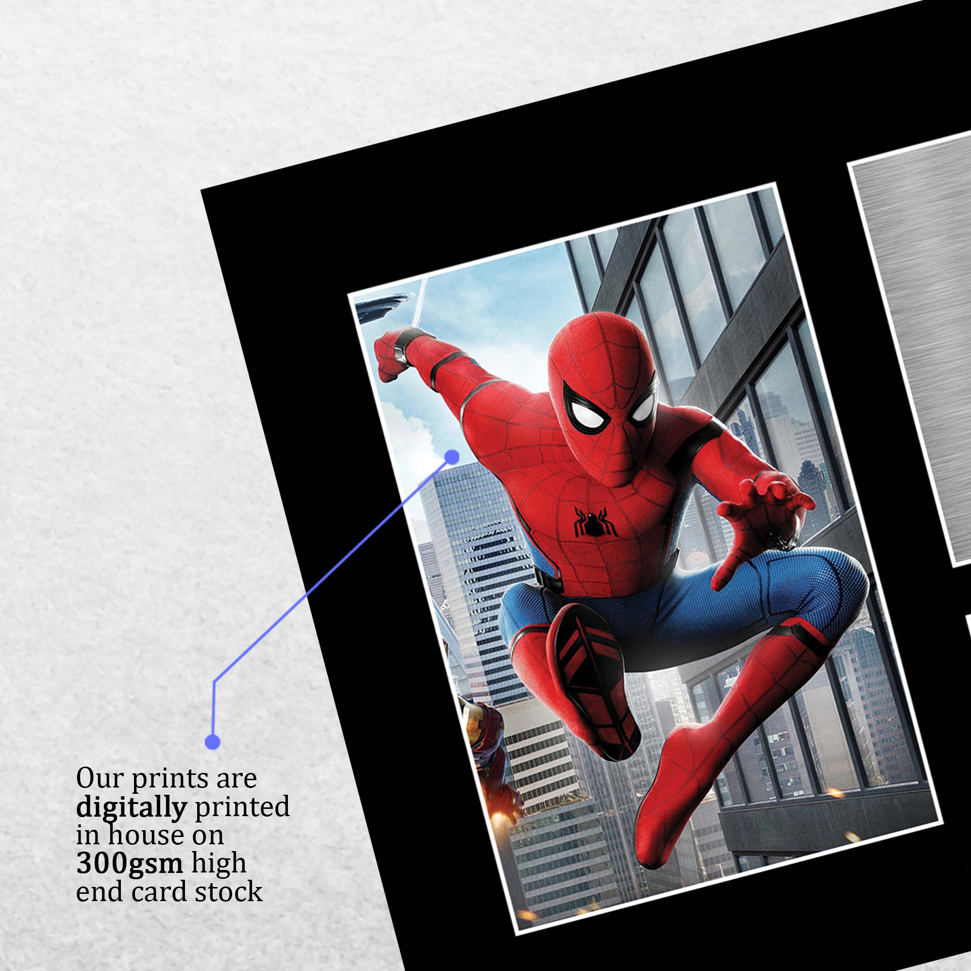 Tom Holland Signed Spider-Man Pre Printed Autograph Photo