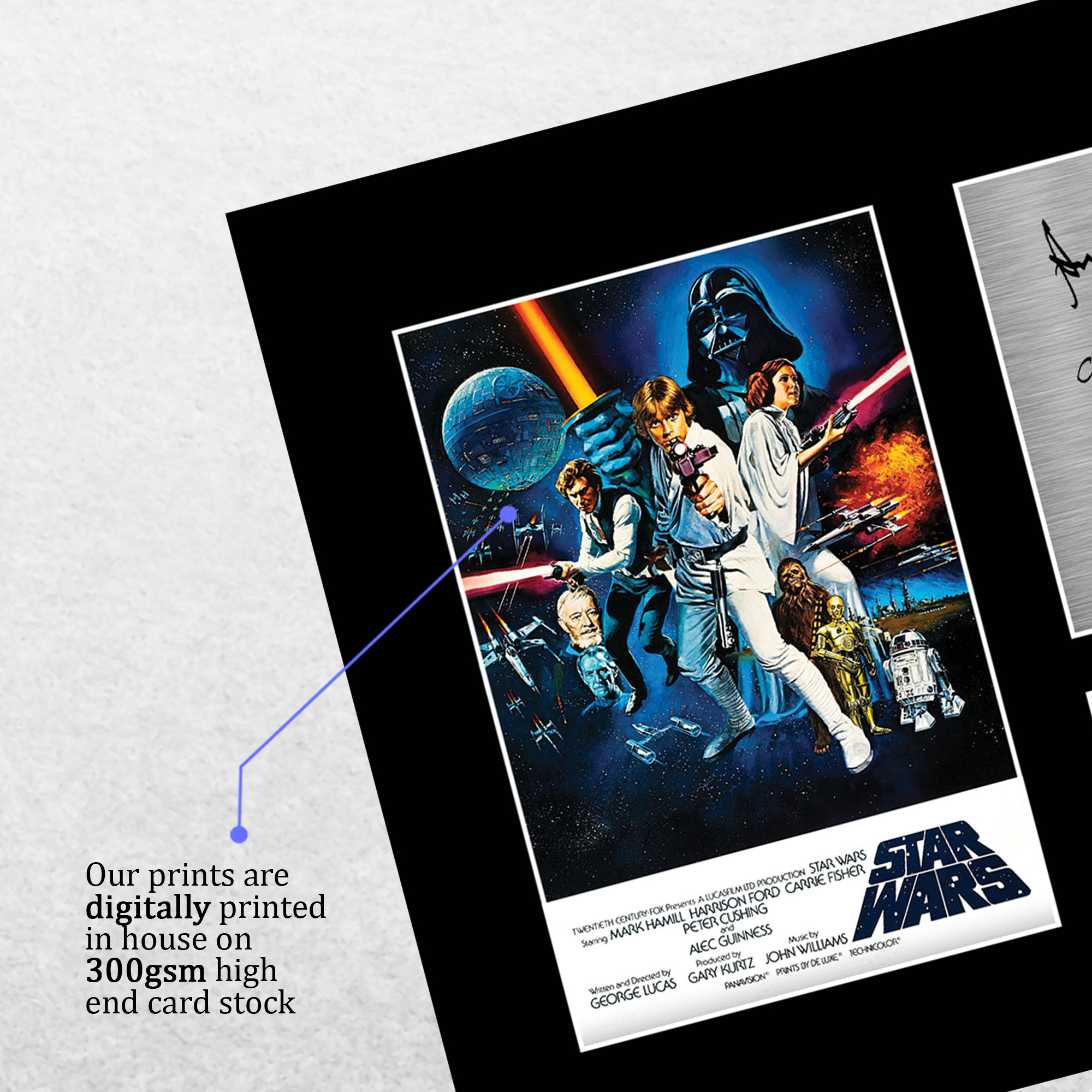 Star Wars New Hope Cast Mark Hamill, Carrie Fisher, Harrison Ford for Movie Fans - Picture 5 of 17