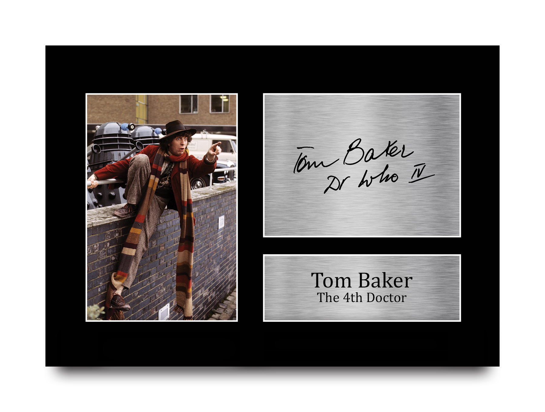 Tom Baker Sticker Tom Baker Signed Doctor Who 4th Doctor Autograph Photo Memorabilia Gift ...