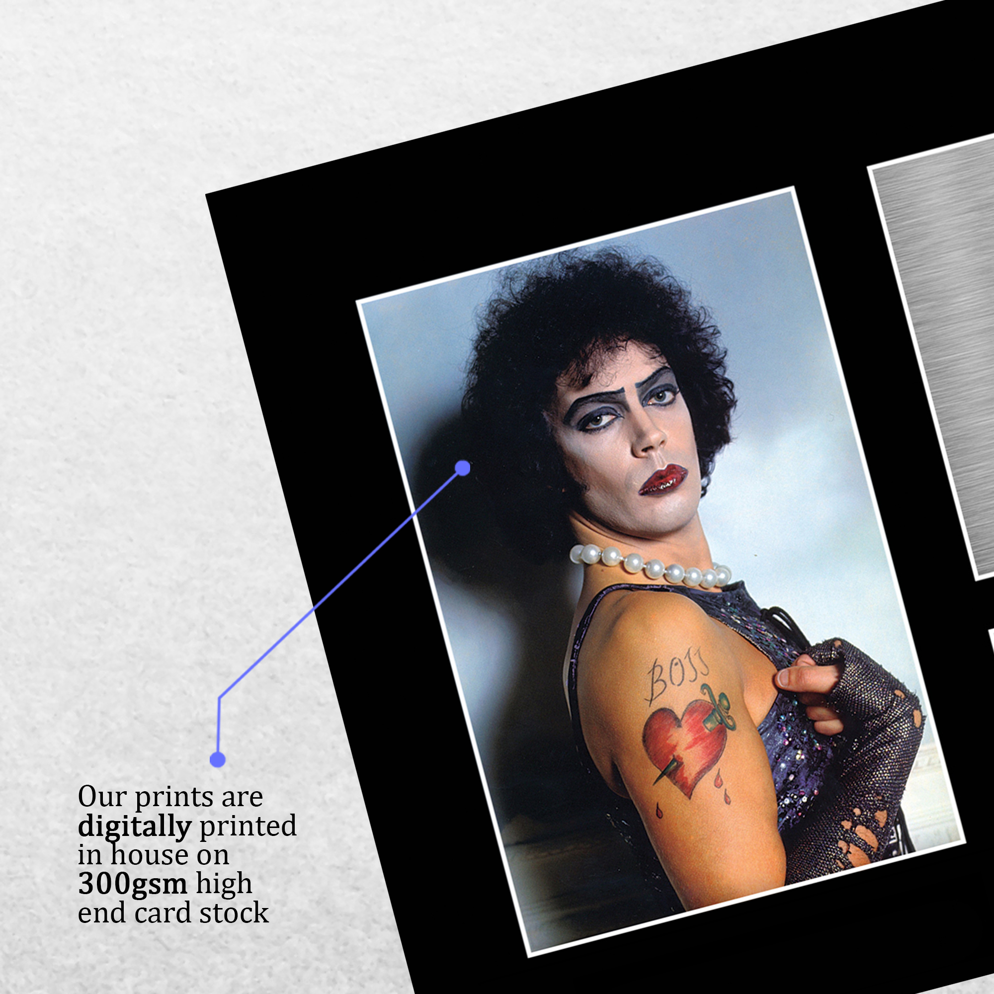 The Rocky Horror Picture Show Gift Framed Autograph Picture Print to Movie Fans - Picture 5 of 59