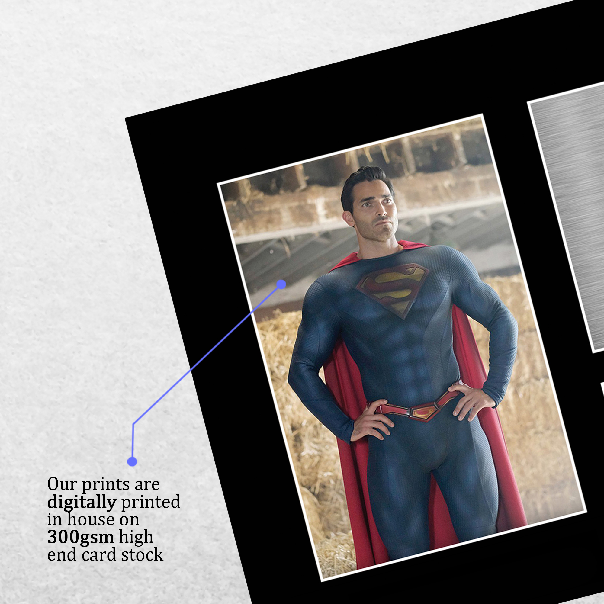 Tyler Hoechlin Excellent Gift Idea Printed Framed Autograph Picture for TV Fans - Picture 13 of 17