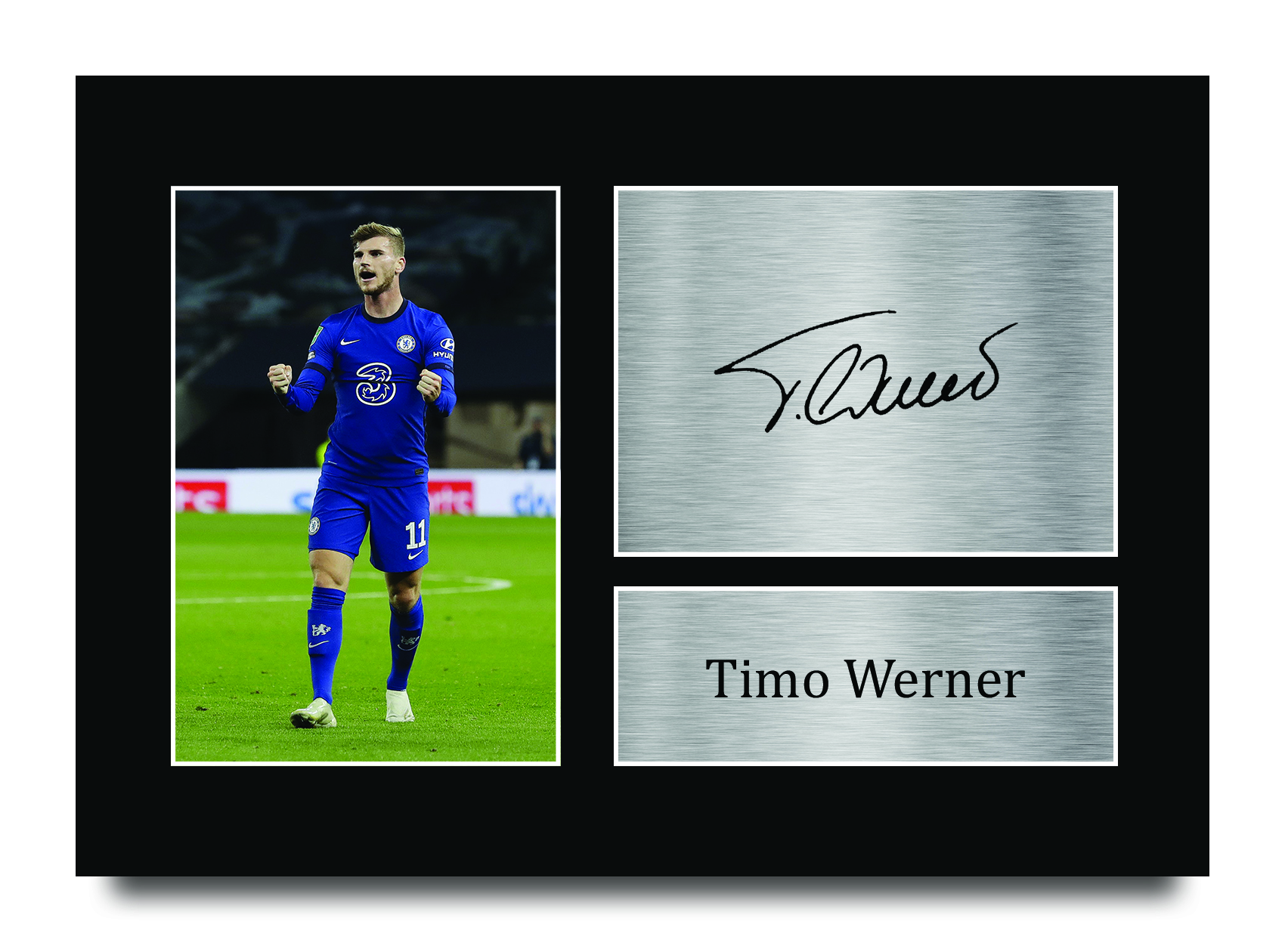 Timo Werner A4 Chelsea Gift Ideas Printed Autograph Picture for Football Fans - Imagen 10 de 17