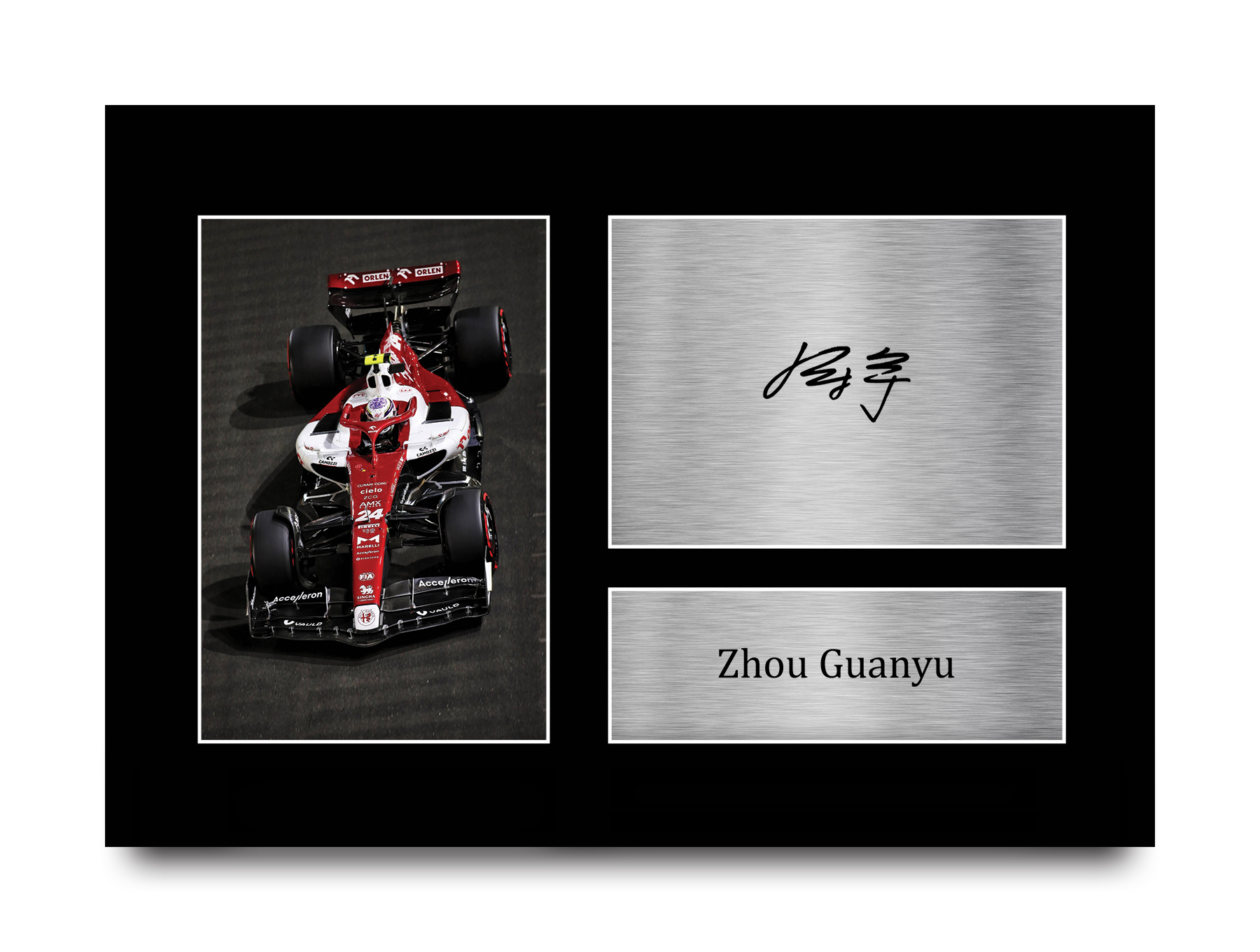 Zhou Guanyu Formel 1 Geschenkidee signierte Fotoabzüge für Fans der Formel 1 Formel 1 - Bild 10 von 17