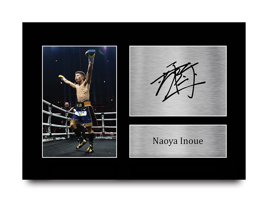 Naoya Inoue サイン入りポスター Naoya Inoue Autographed Poster | Collector's Items | EMP